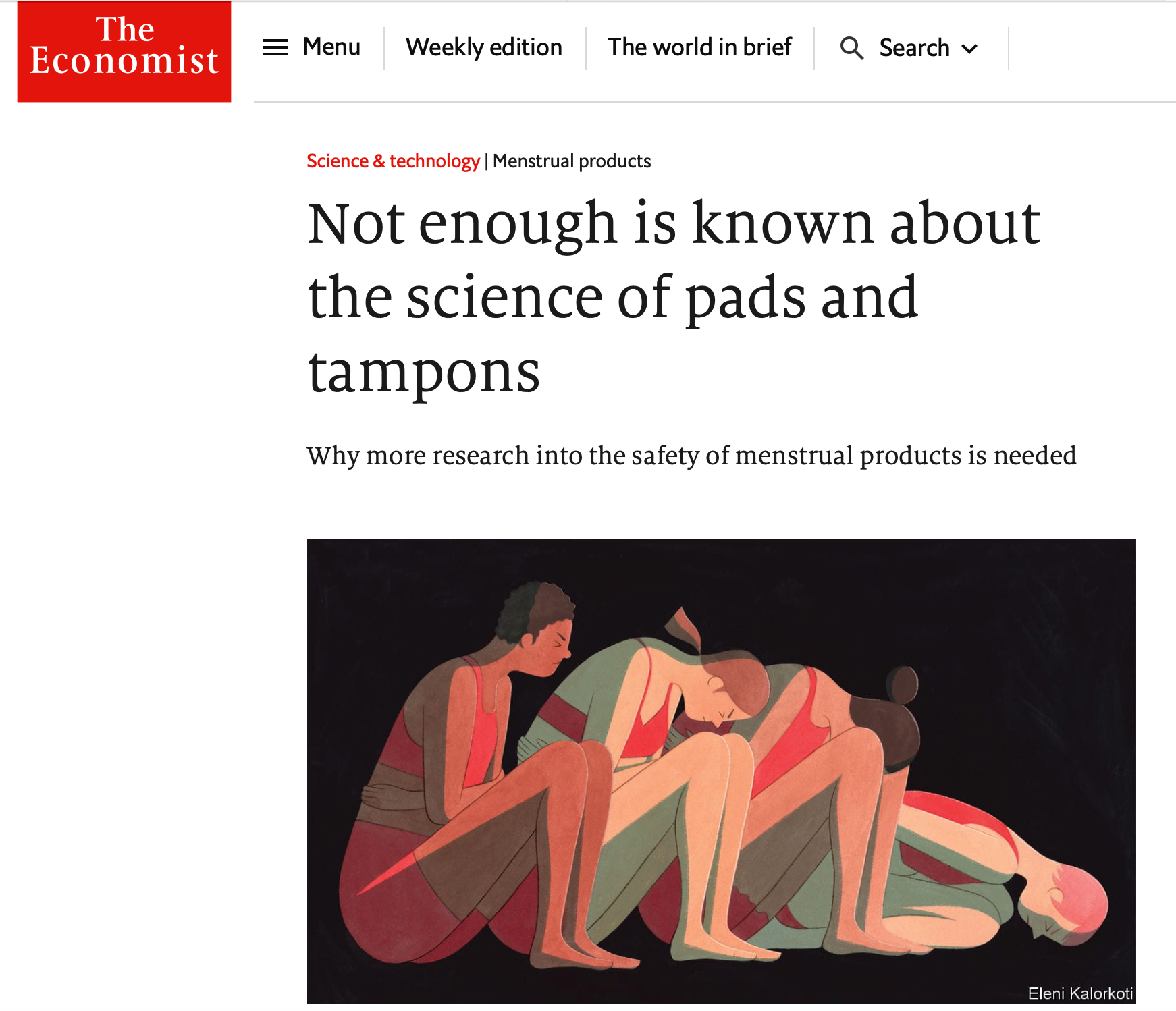What are period products made of?